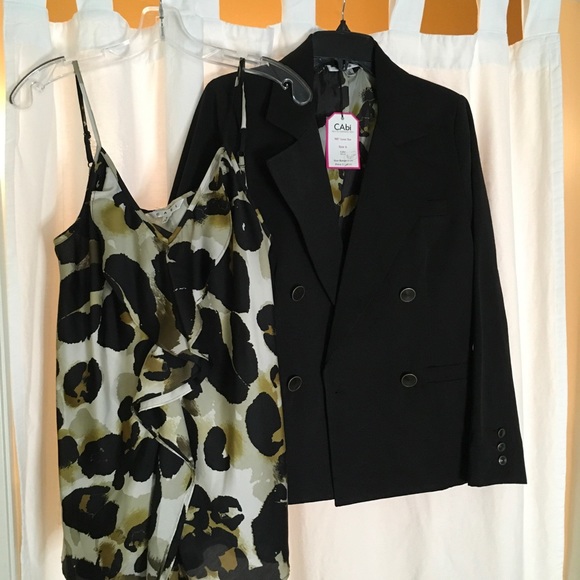 CAbi Leopard Print Cami Size M GUC - Picture 3 of 3